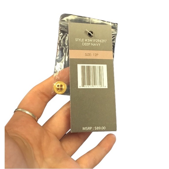 Sharagano Navy Blue Dress - Picture 6 of 6